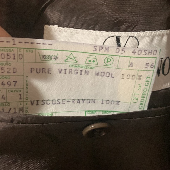 AB - Valentino HTF RARE 100% Virgin Wool Blazer 40 Short - Picture 13 of 17